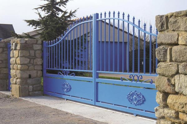 portail bleu